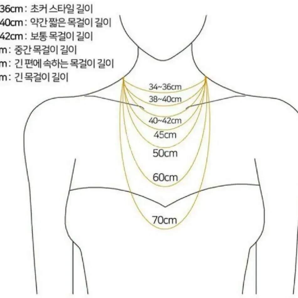 악세사리 목걸이