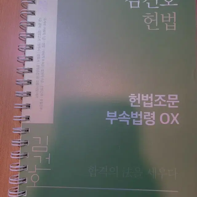 김건호 헌법 조문+ 조문집