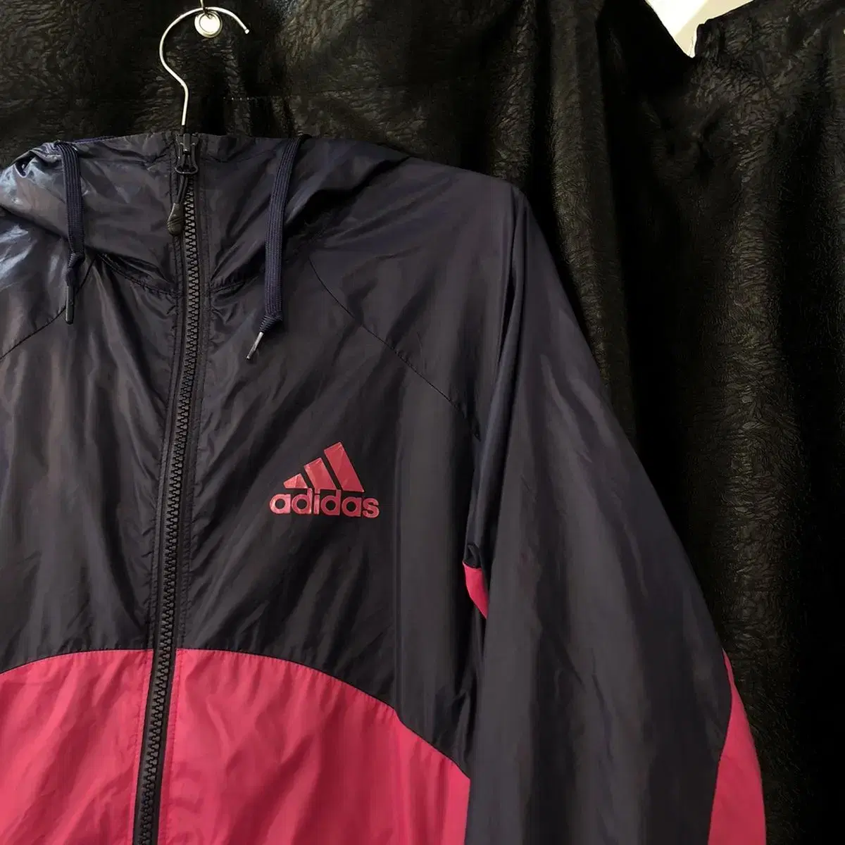 Vintage Adidas plum purple windbreak