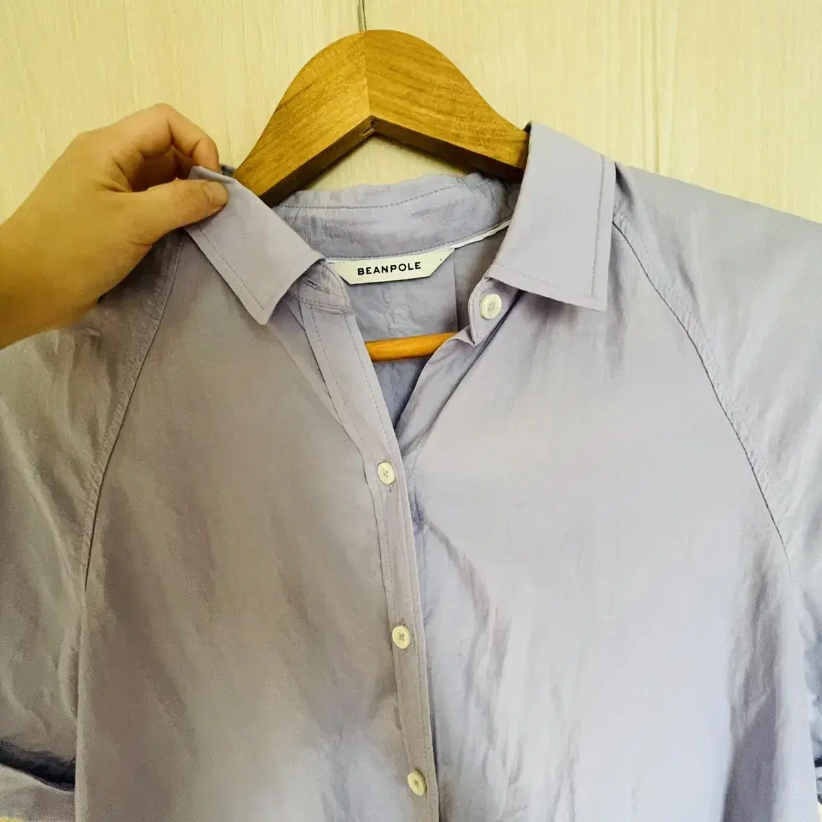 Beanpole Pastel Purple Vahn Short Sleeve Heating