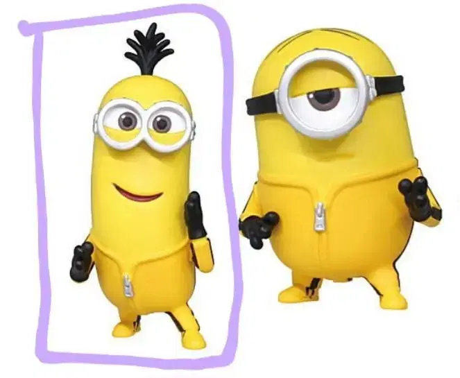 Minions Kung Fu keyring Gacha Kevin