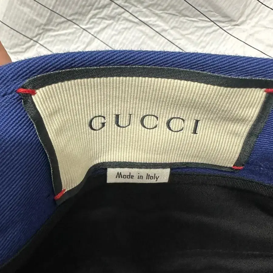 GUCCI HAND STITCH LOGO CHINO 구찌 치노 팬츠