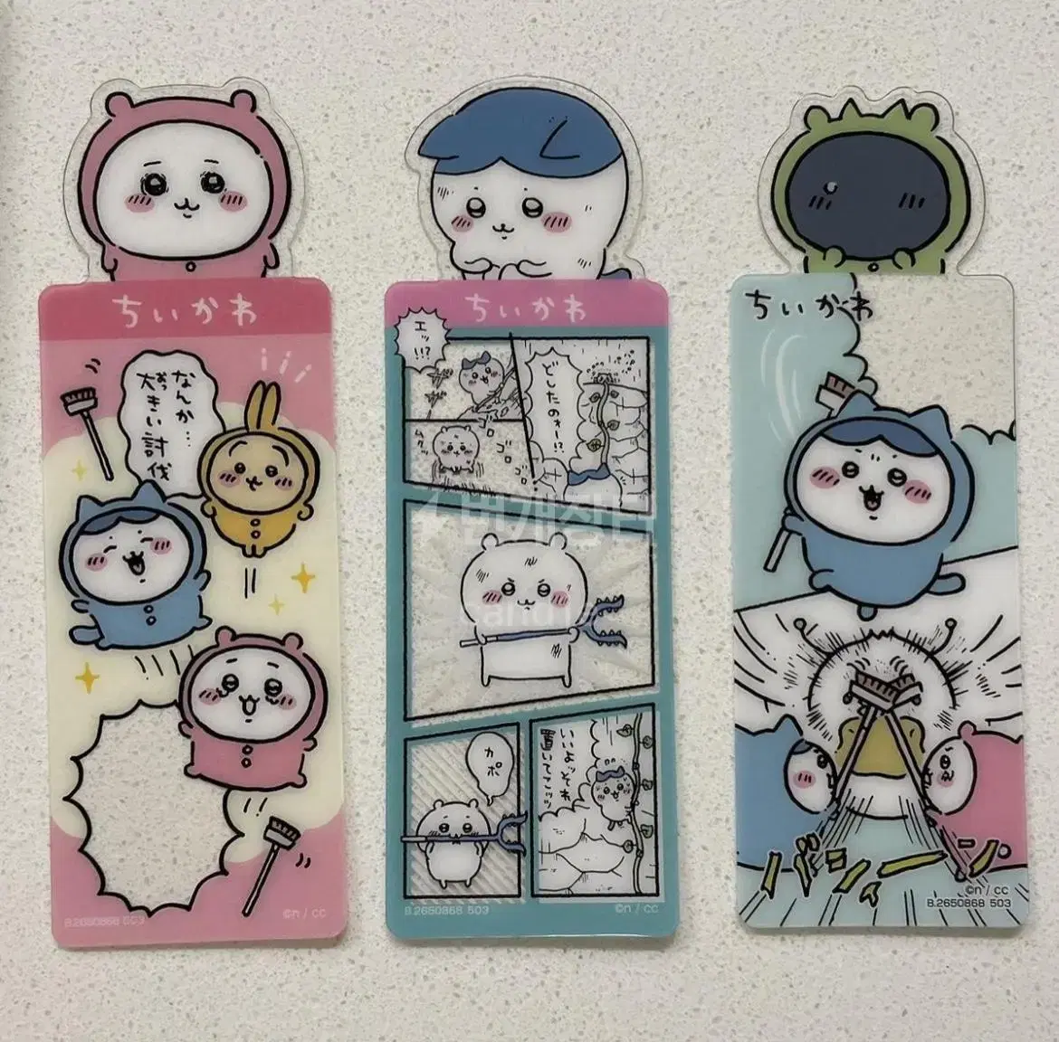 Chiikawa bookmarks in bulk