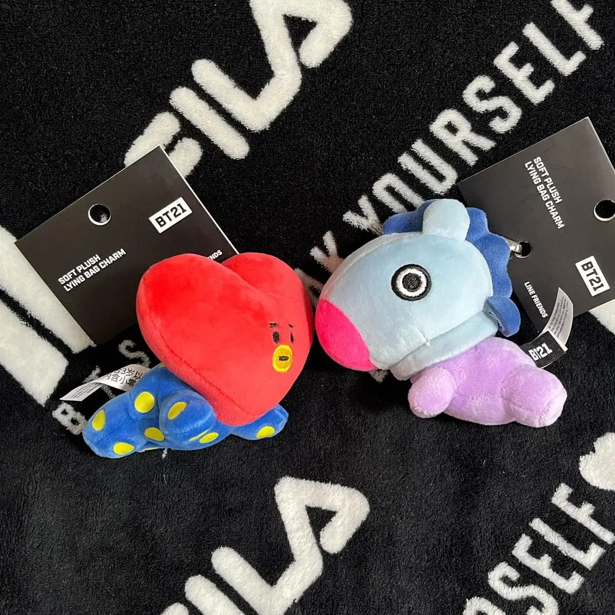 Bangtan BT21 Laing doll keyring Tata, Mang