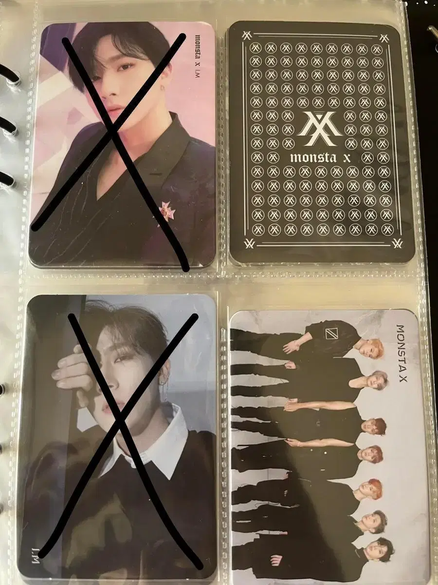 Monsta x photocard WTS