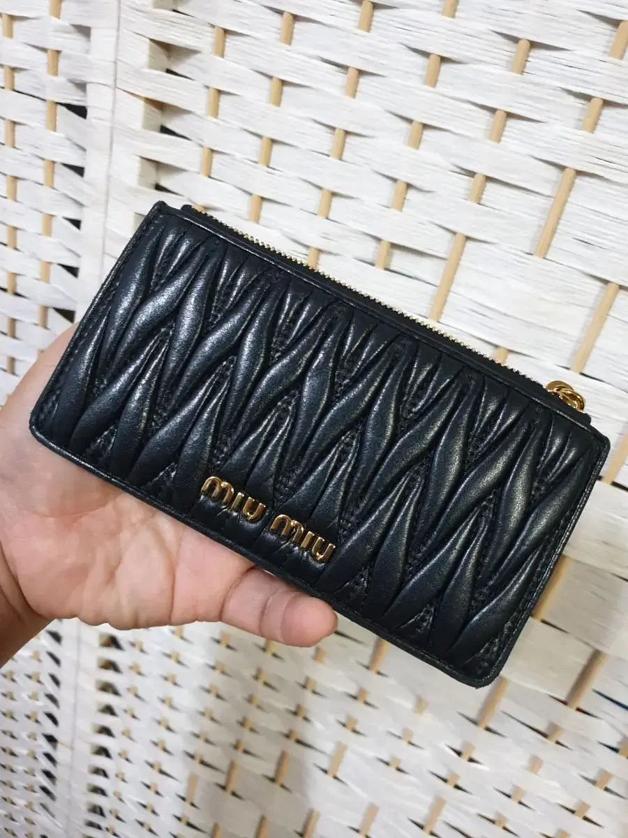 MIU MIU Miu Miu Miu Miu Miu Miu kard Wallet (a la carte) (slightly hedged)