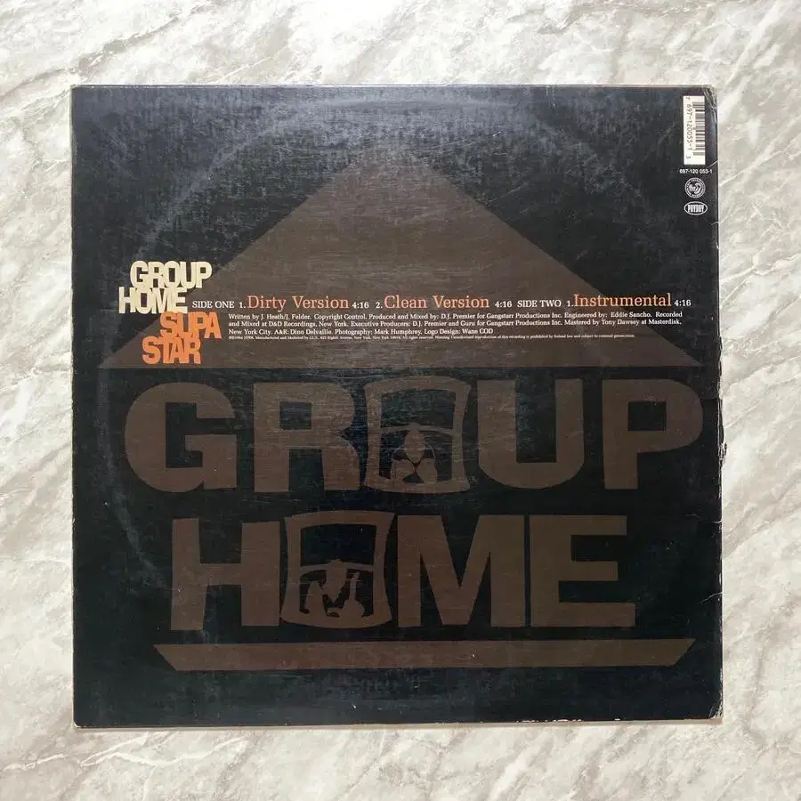 Group Home Supa Star 12인치 Hiphop LP