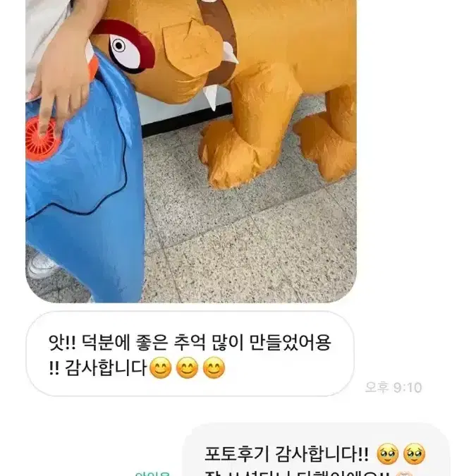 특이한 졸업사진 컨셉 코스튬 대여 풍선옷 에어슈트 강아지옷 졸사