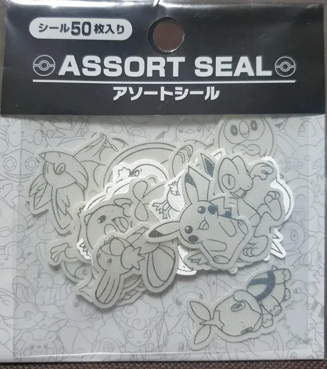 Pokémon Seal sticker Genuine unsealed