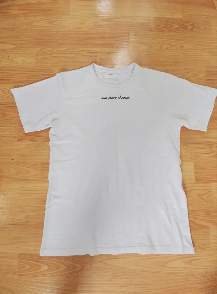 Price Waiver!!! Chance Chance short sleeve white (white) t-shirt size 100 (L)!!!