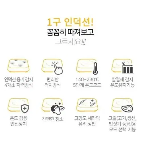 [새상품] 몬탑 차박캠핑 세라믹상판 특허받은 1구 인덕션