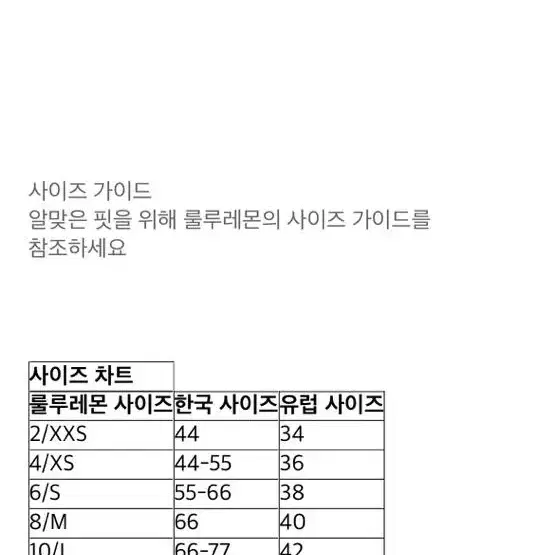 룰루레몬 숏츠. 반바지 새상품 사이즈 S 55-66