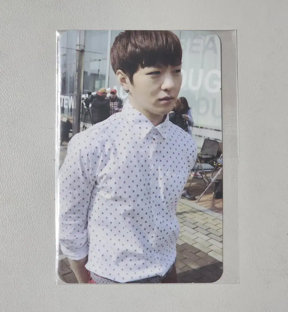 btob lee changsub 두번째고백 공방포카 양도합니다 unreleased photocard 미공포