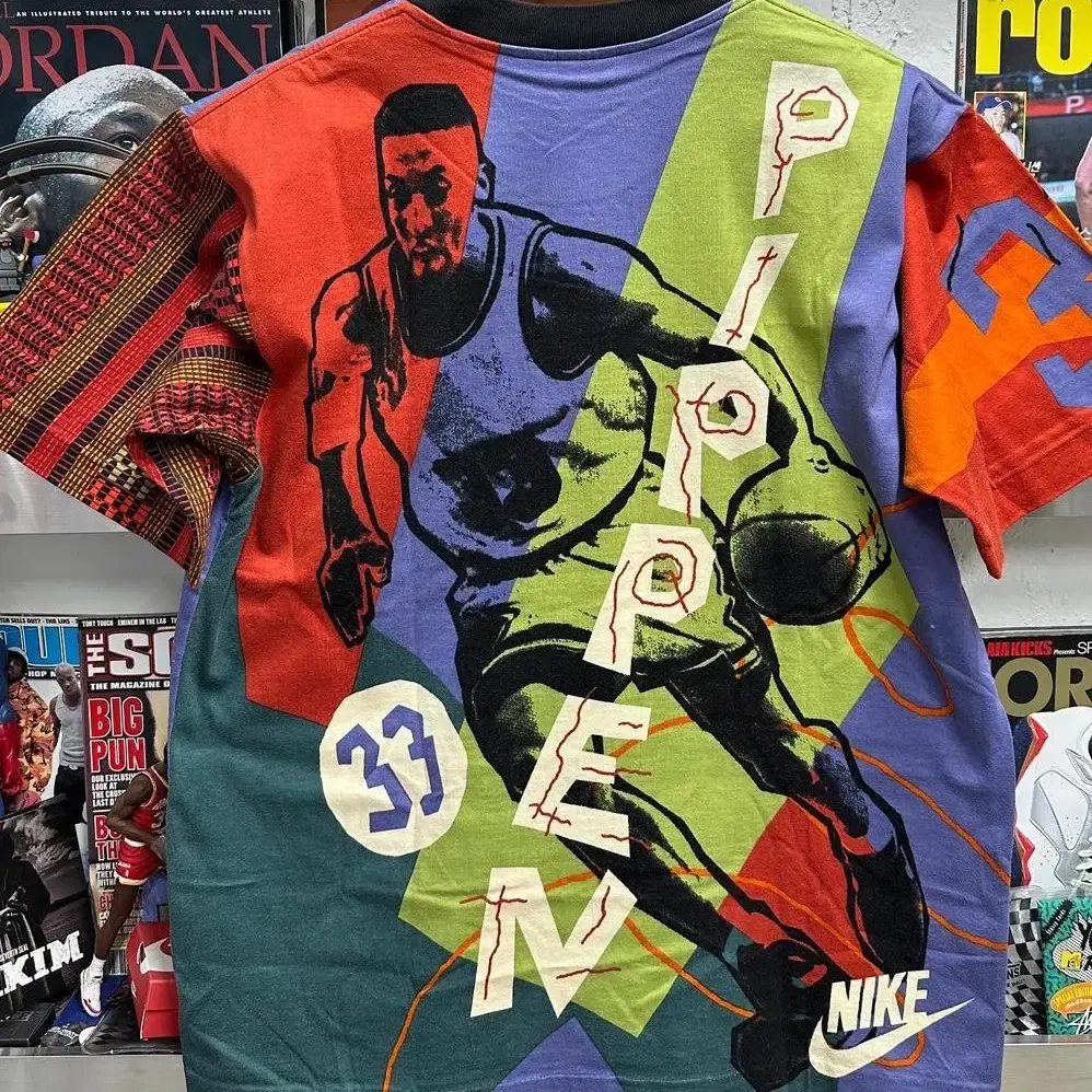 90s nike pippen tee 나이키 빈티지 스카티 피펜 티셔츠