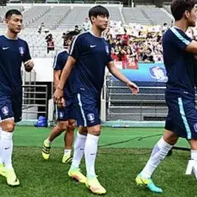 16-18 대한민국 국가대표 선수용 국대 트레이닝탑 XL사이즈