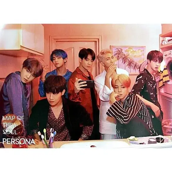 BTS WORLD & MAP OF THE SOUL PERSONA 포스터