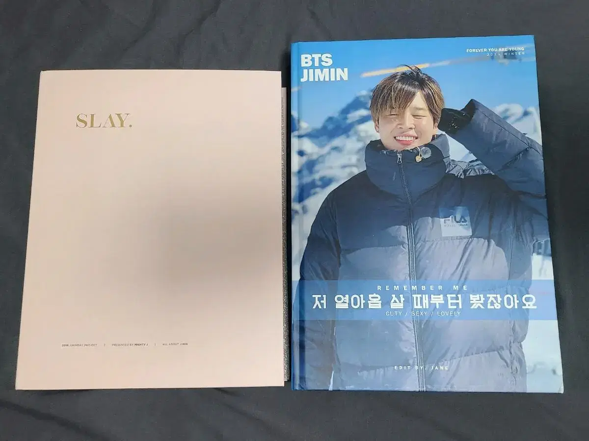 BTS jimin sells homemade photobooks