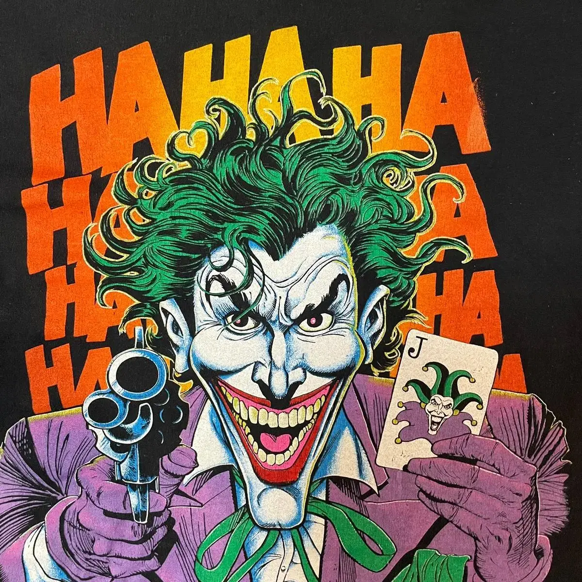 Joker 1989 DC comics 반팔티셔츠