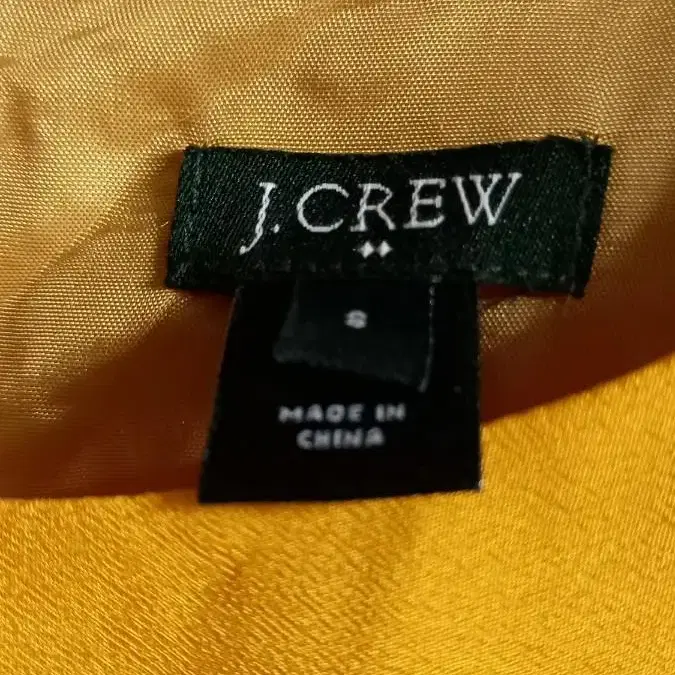 J.CREW 쨍한 노랑 원피스 (통통55 ~66)