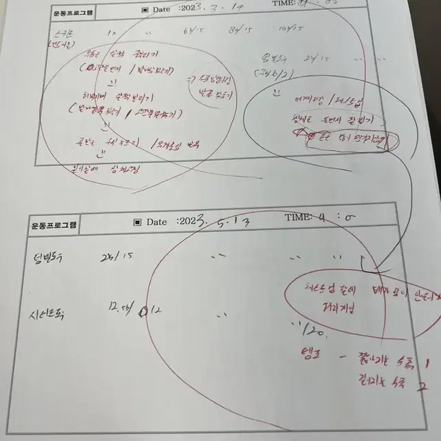 상봉역 피티12회