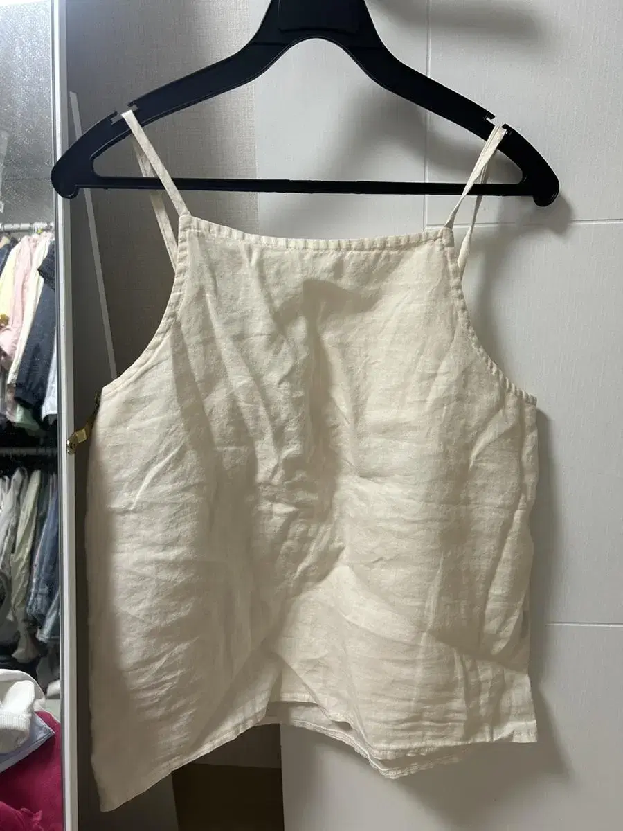 Ivory linen dress