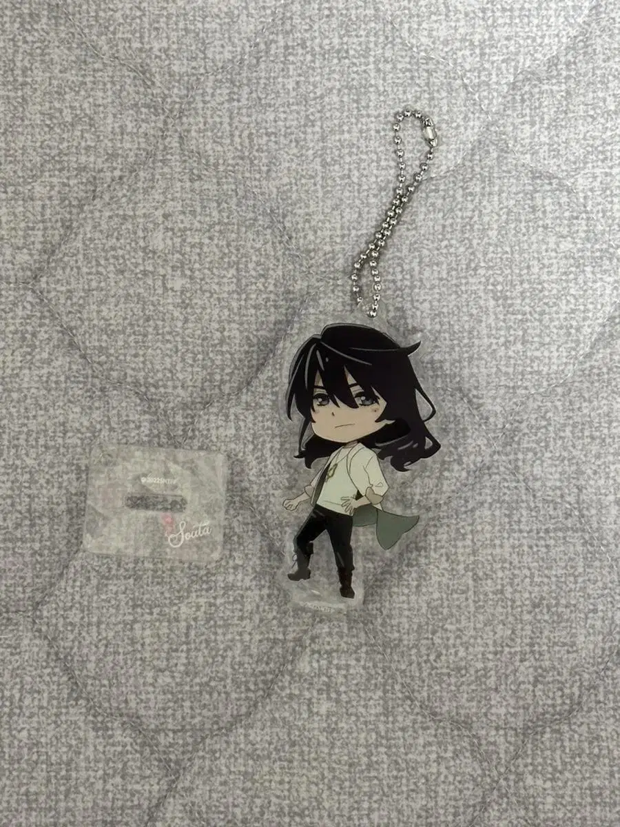 Suzume's Gatekeeping Sota acrylic keyring Diorama