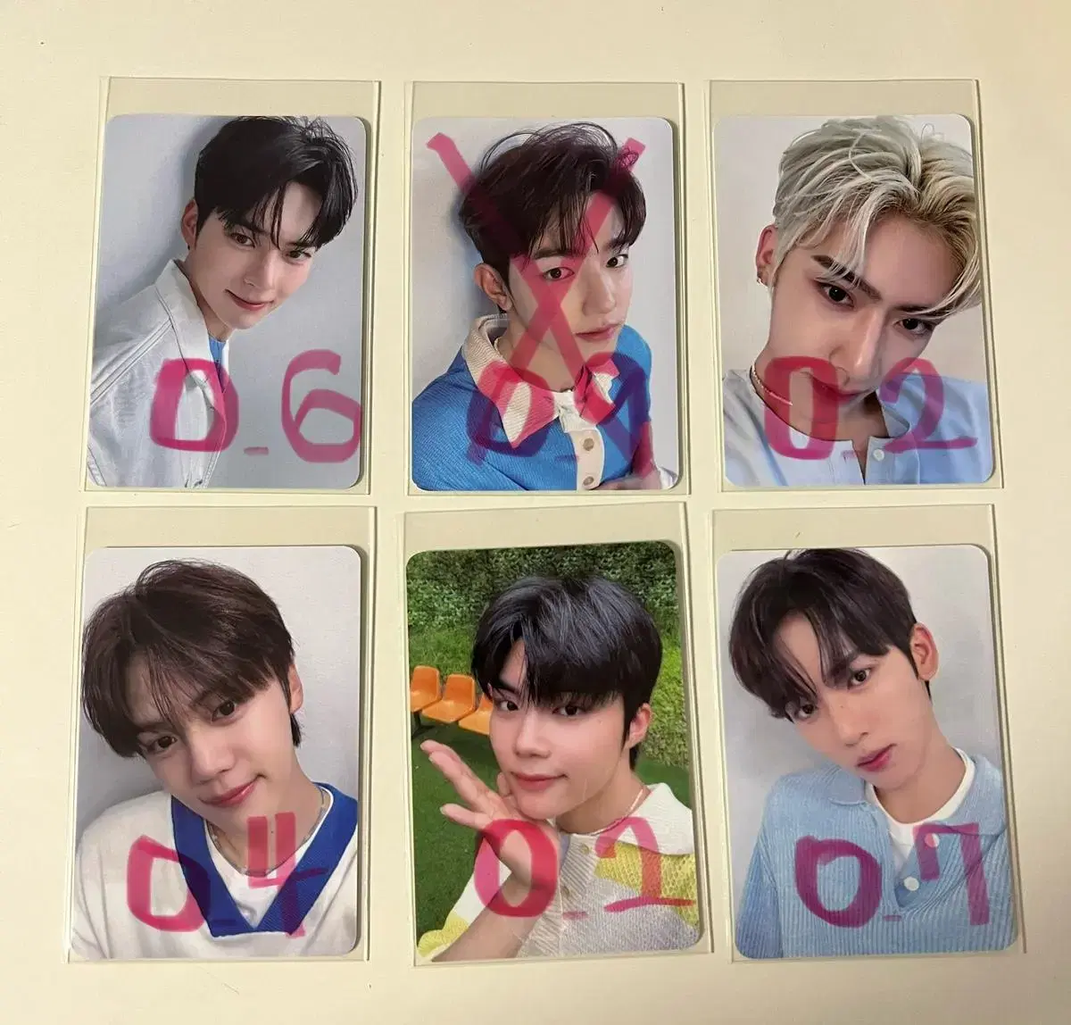 ZB1 Bringrin photocard wts zhang hao sung hanbin ricky kim gyuvin park gunwook Han Yujin