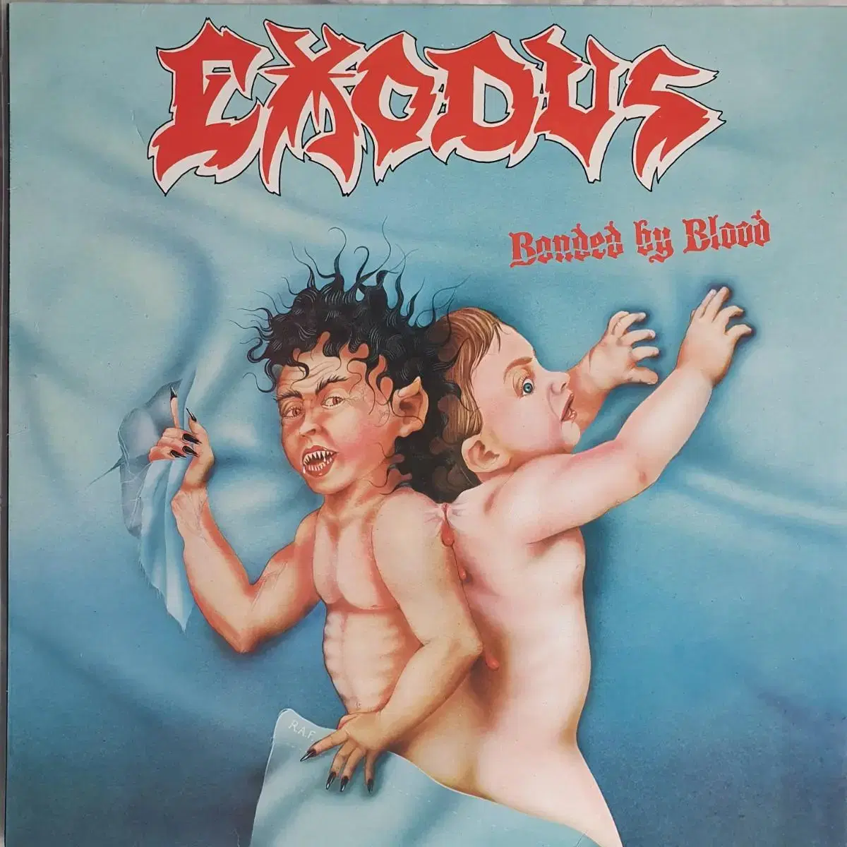 EXODUS - BONDED BY BLOOD LP (UK early vahn)