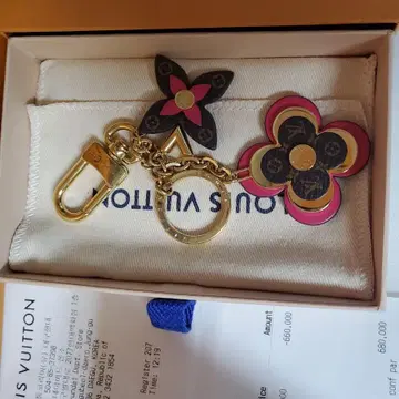 Louis Vuitton Blooming Flowers Bag Charm And Key Holder (M63084) in 2023