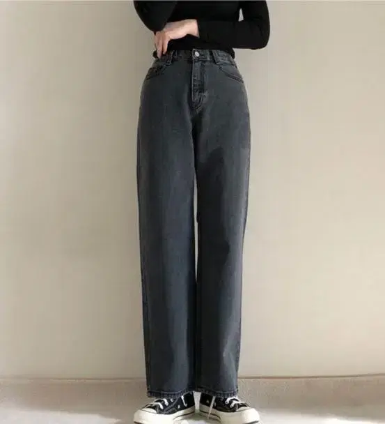 Wide-legged pants ebony S/nearly new