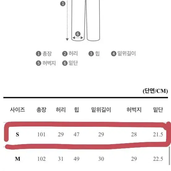 와이드팬츠 흑청 s/거의새것