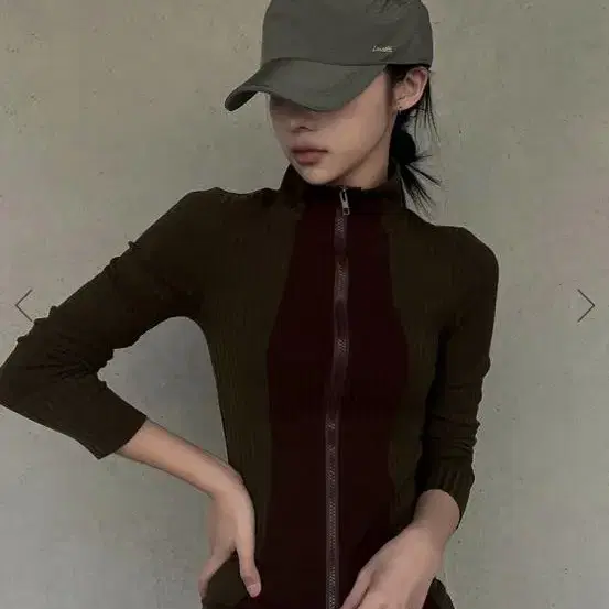 이은 eeun khaki tunic zip-up 집업