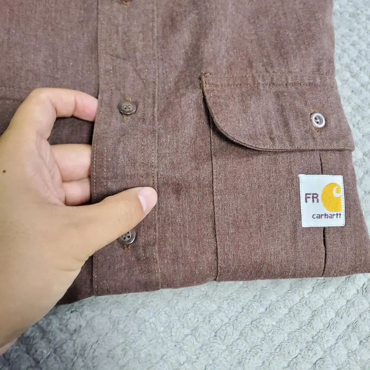 (jss435) L 칼하트 워크 셔츠 . Carhartt