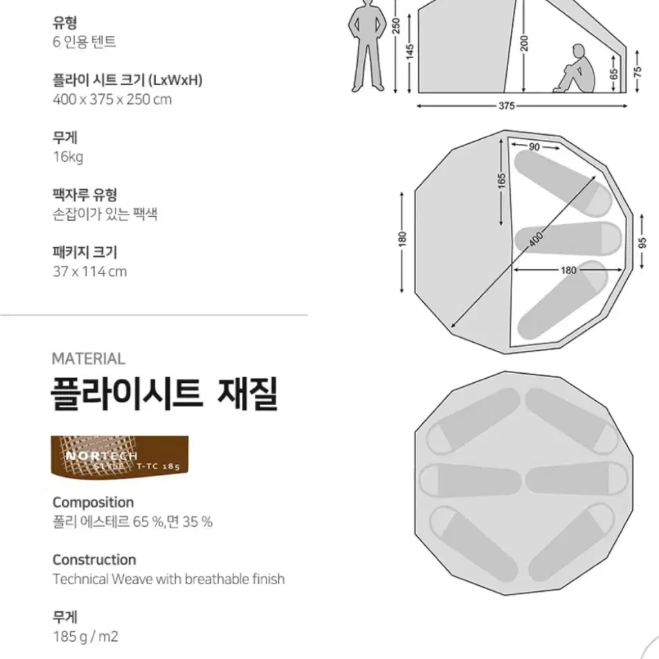 노르디스크 아스가드르 12.6 텐트