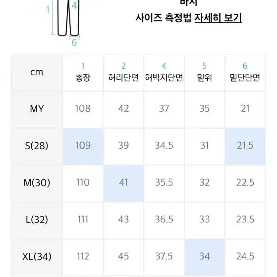 리플라이퍼키 원턱와이드데님 연청 S