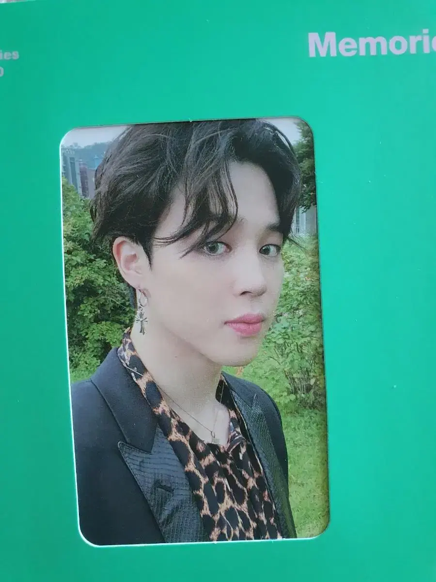 Bangtan 20 Memories Ble Jimin Photocard with full pre-order benefits Wts.