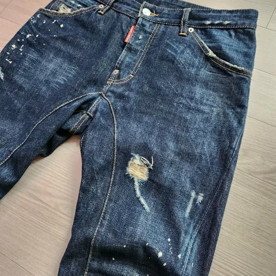 정품 디스퀘어드2 Denim Dude Biker Jean eu44