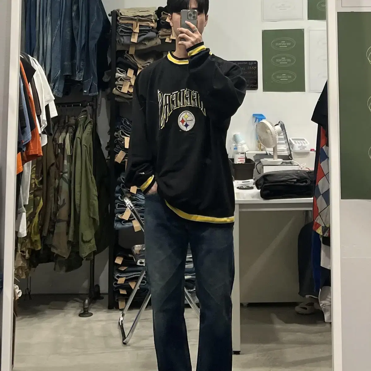 Levis 리바이스 505 데님 팬츠 (33-32inch)