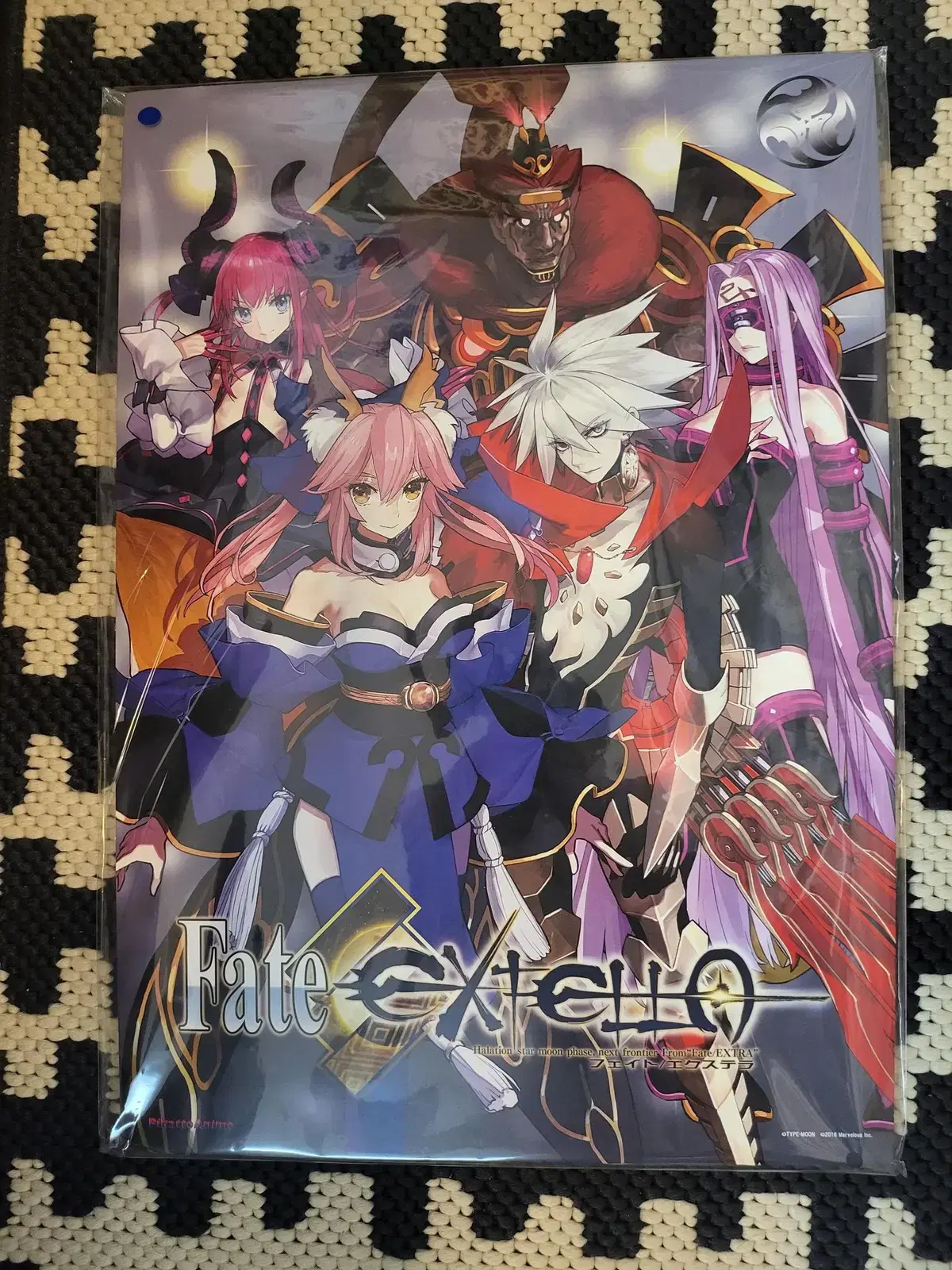 FATE EXTRA 종이 판넬 당첨품 3종