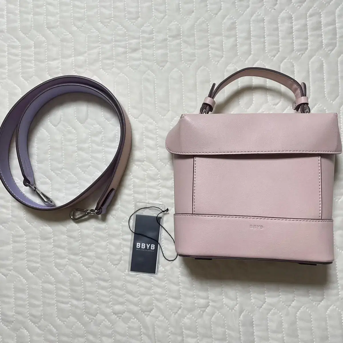 Bibi and Bibi (BBYB) Pink Shoulder Crossbody Bag