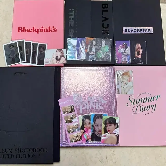 블랙핑크 콘서트 dvd 시즌그리팅 썸머다이어리 더쇼 4+1 스페셜 포토북