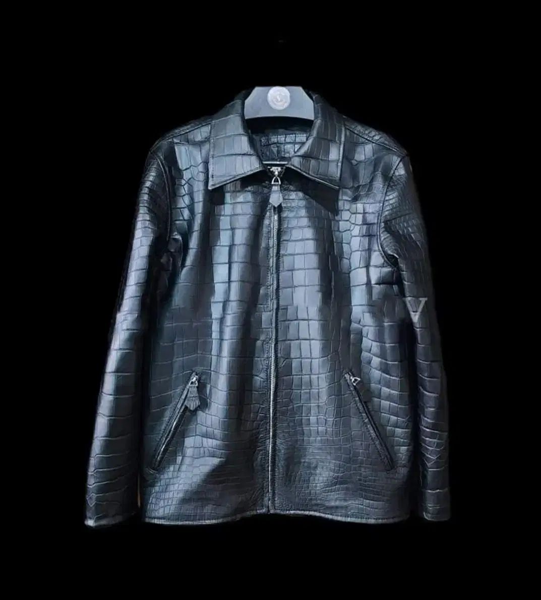 Original crocodile skin jacket