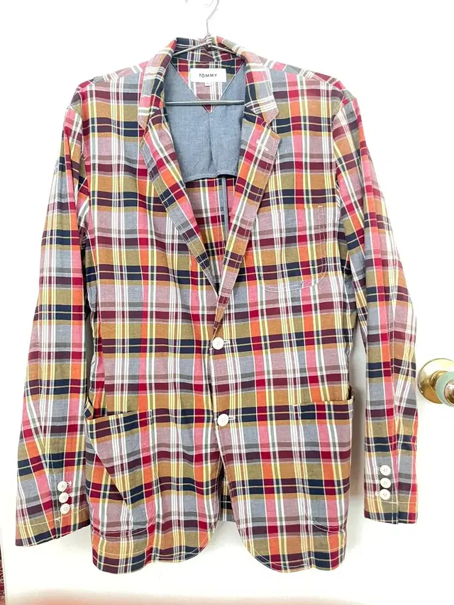 Tommy madras check jacket