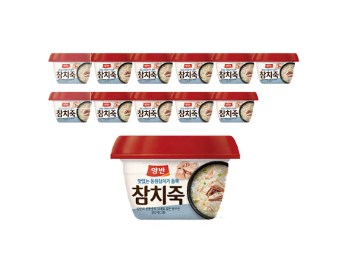 무료배송-동원 양반죽 참치죽 285g 12개