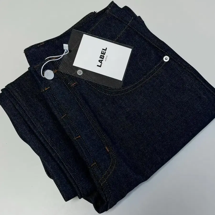 라벨아카이브 22ss 데님 loose fit jeans raw denim