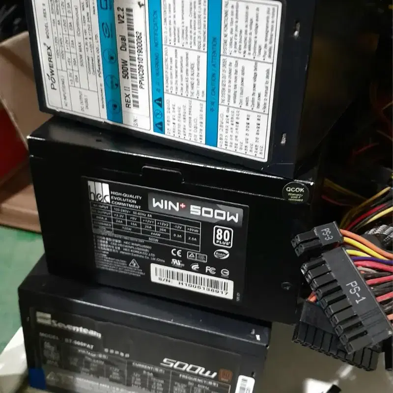정격 파워서플라이 500W/600W/700W 제조사 랜덤발송