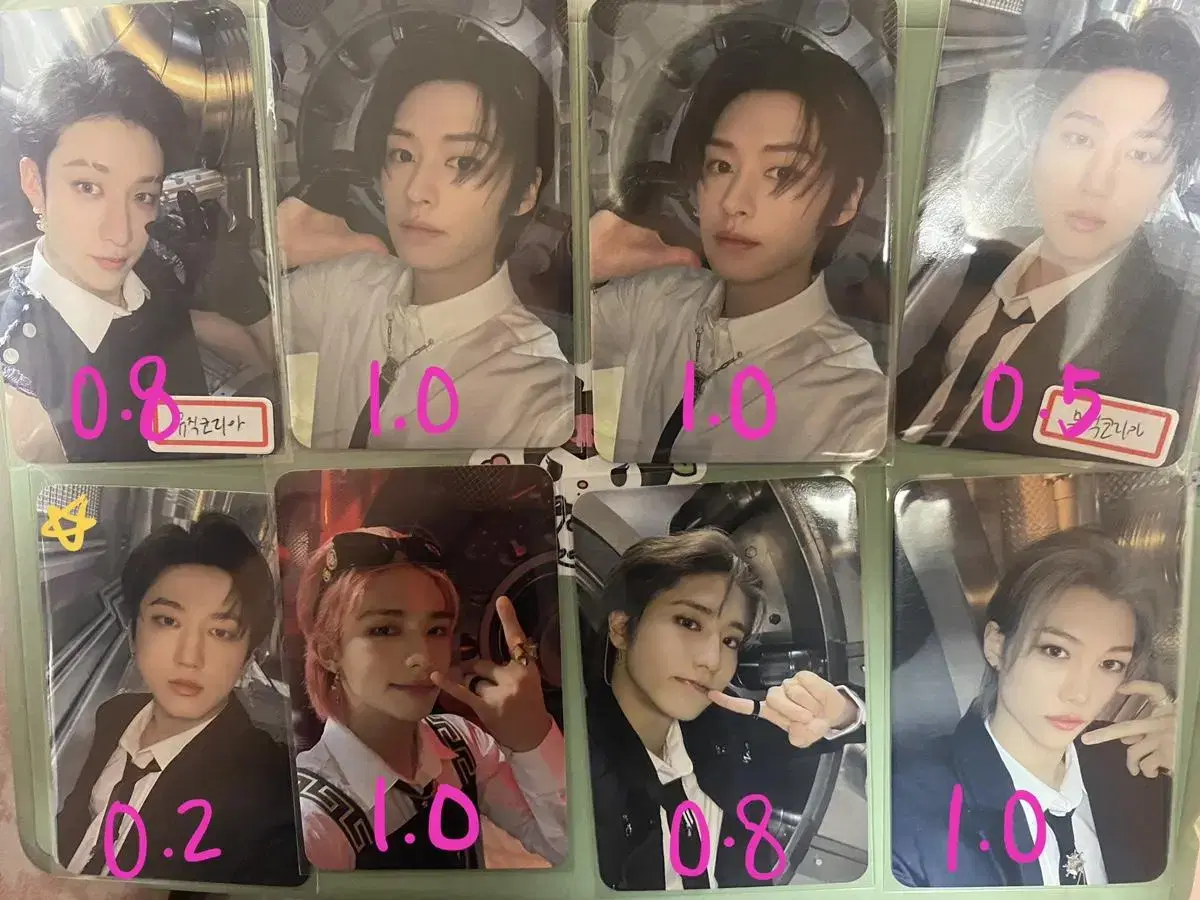 5star straykids music korea unreleased photocard bang chan rino changbin han jisung jisung felix