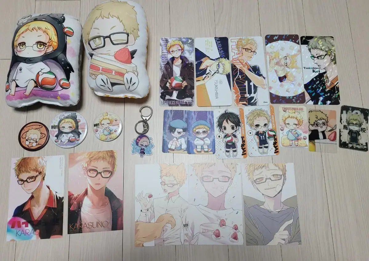 Haikyuu (Tsukishima) Moonlight Dogs (Ranpo) unofficial goods WTS