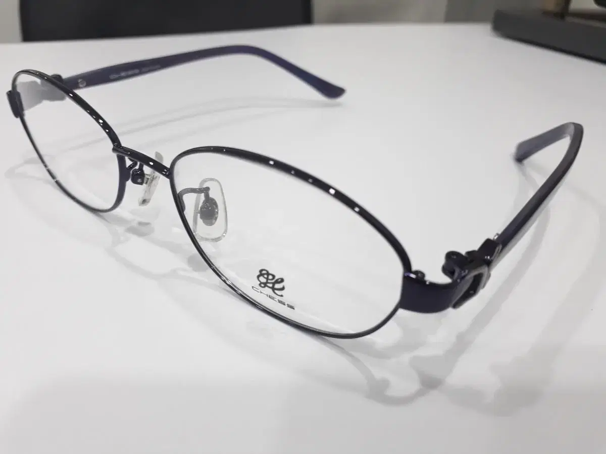 Chess.Eyeglasses.Frame.CH8467.Purple.Color.Middle.Age.Women's.New.