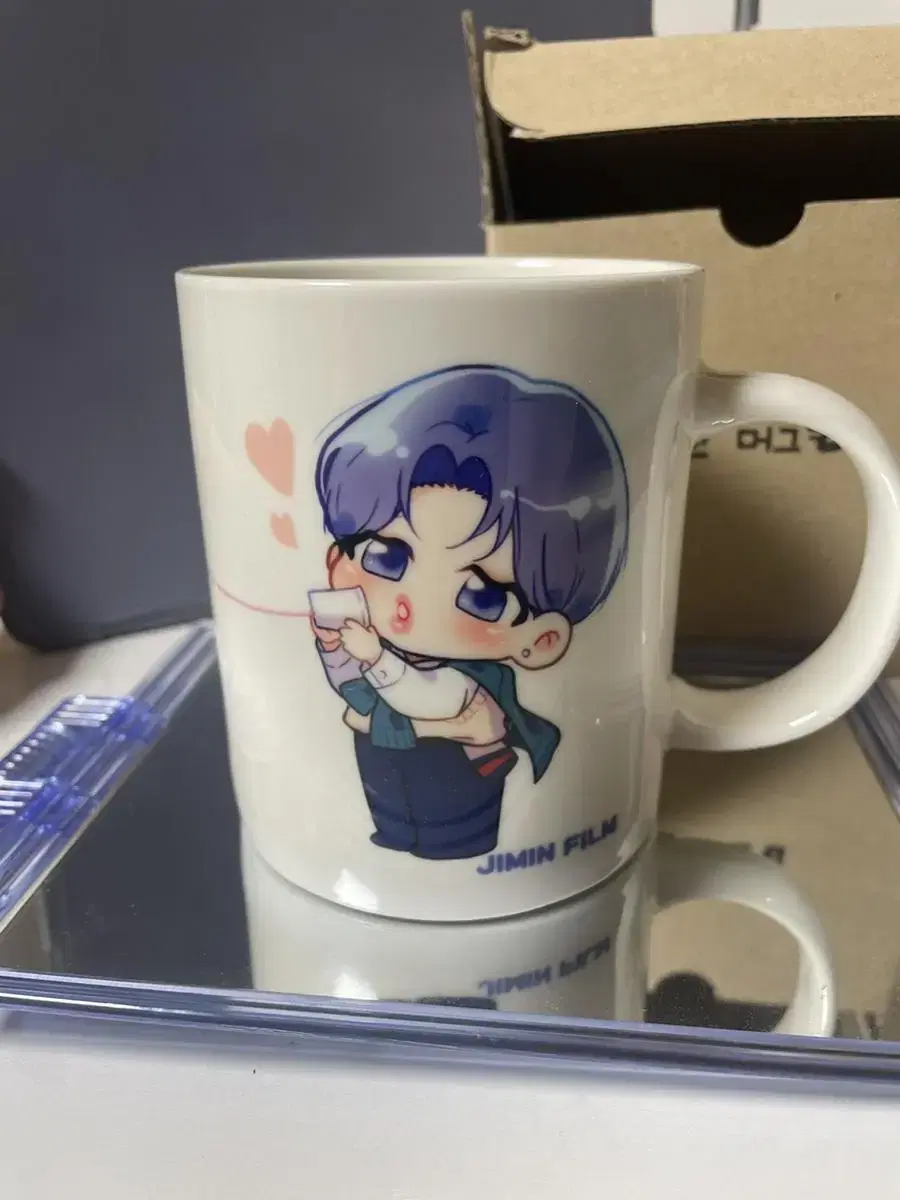 방탄소년단 지민 머그컵 BTS JIMIN MUGCUP